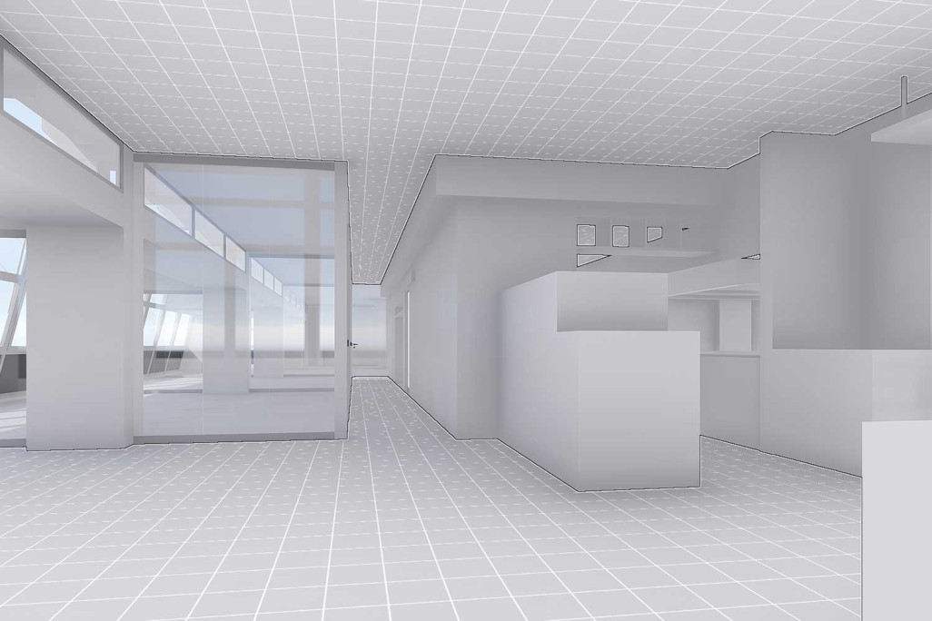 Modèle CAO 3D, maison de retraite Eggölzli, HMQ AG