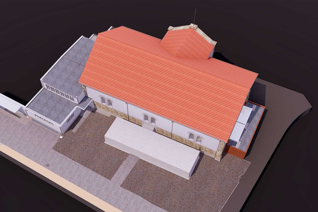 Modèle CAO 3D dans ArchiCAD, Rythalle Soleure, HMQ AG