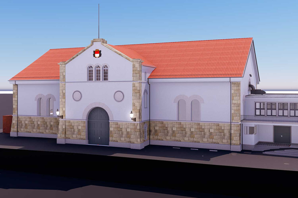 Modèle CAO 3D, Rythalle Soleure, HMQ AG