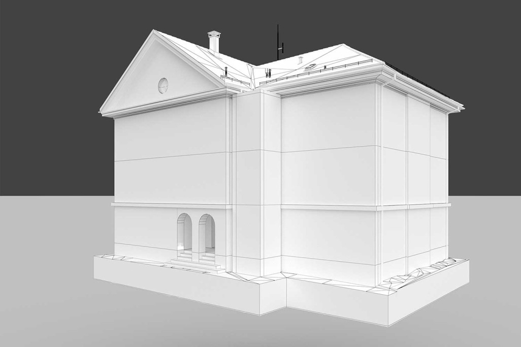 Modèle 3D, niveau de détail LOD 100, HMQ AG