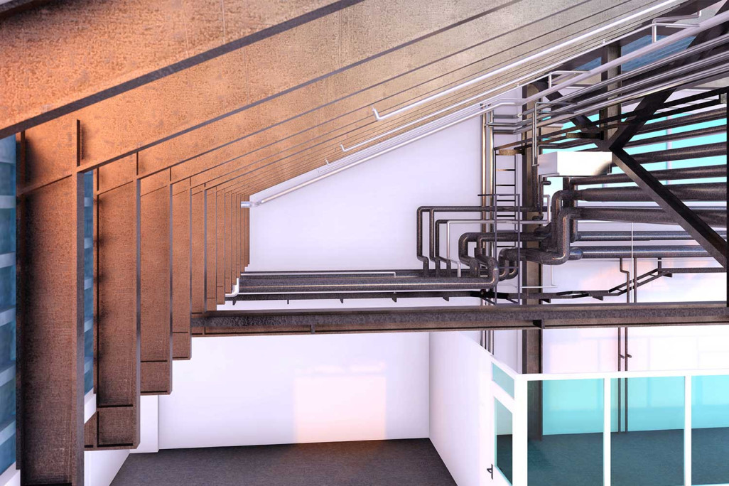 Modélisation CAO 3D avec HLKS, HMQ AG