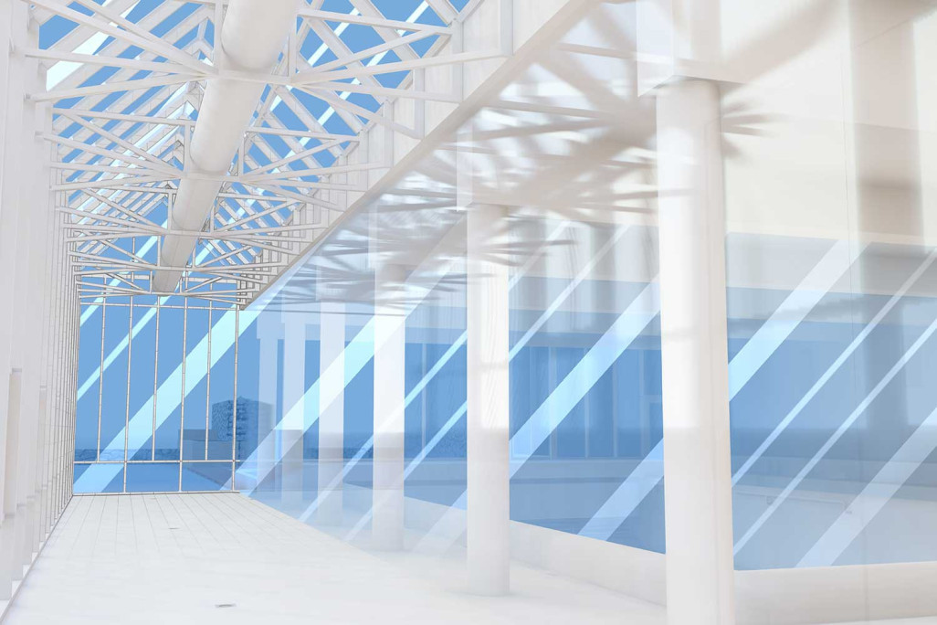 Hôtel Schweizerhof, Grisons, modélisation 3D de la piscine couverte, HMQ AG