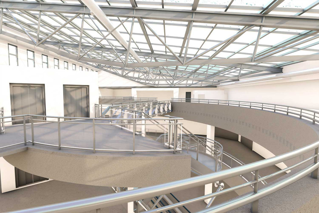 Olten, Migros Sälipark, modèle 3D, HMQ AG