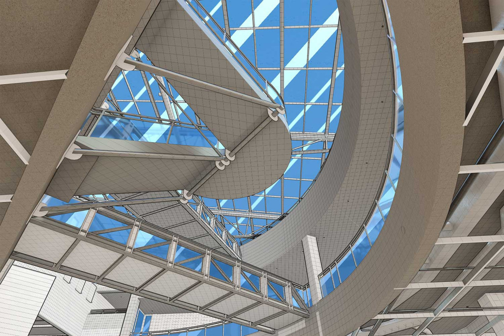 Olten, Migros Sälipark, modèle 3D, HMQ AG