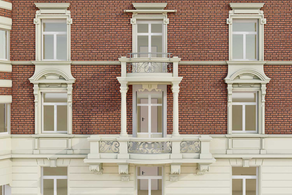 Zurich, modélisation CAO 3D avec texture, HMQ AG