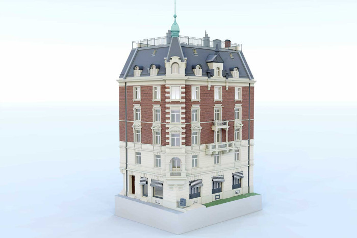 Immeuble résidentiel et commercial