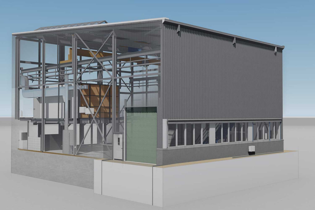 Atelier industriel, modélisation 3D, HMQ AG